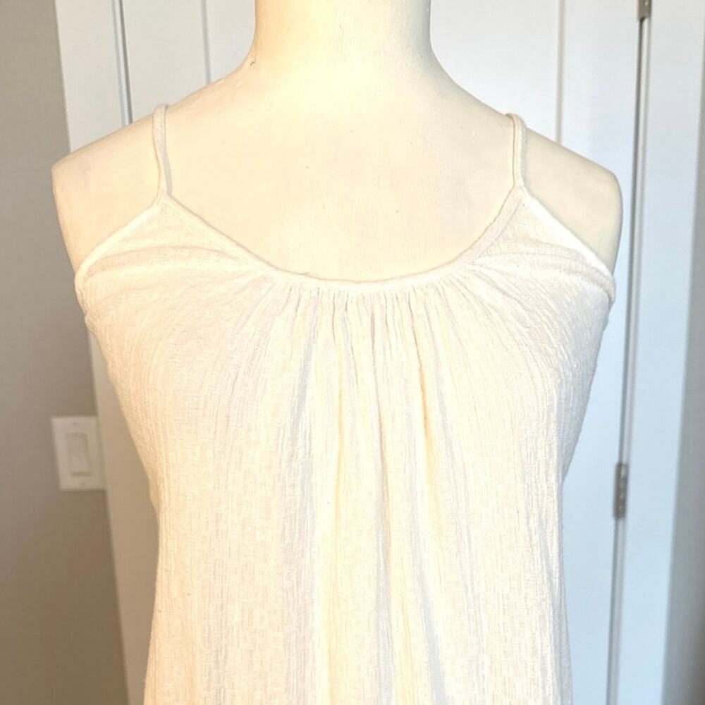 Billabong Ready For Sun - Beach Cover- Up Womens Size M Ecru - Picture 8 of 10